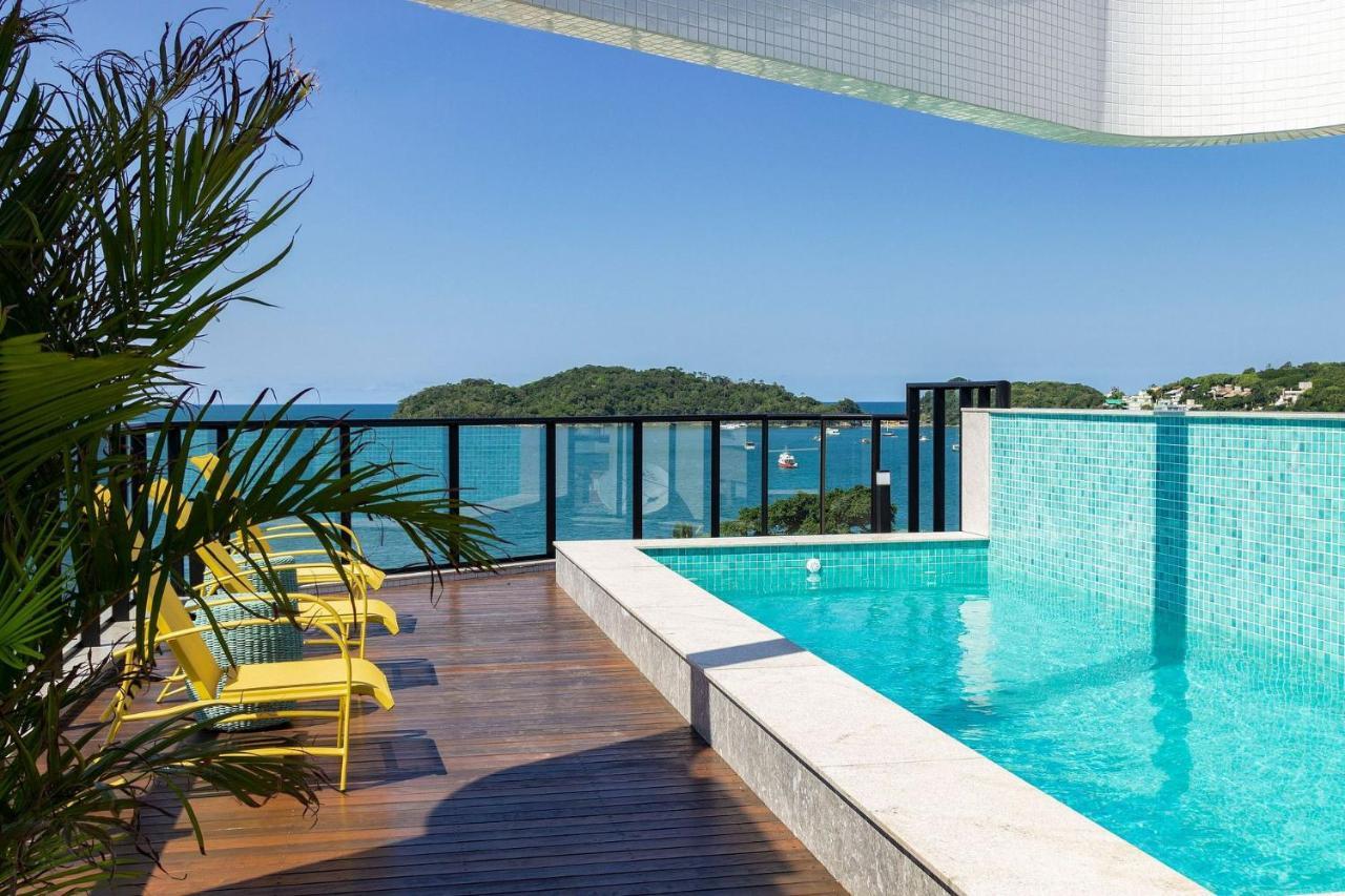 Aion Suites 303 - Lindo Apartamento Com Vista Para O Mar, A 60M Da Praia De Bombinhas, Com Piscina E Academia No Rooftop. Exteriér fotografie