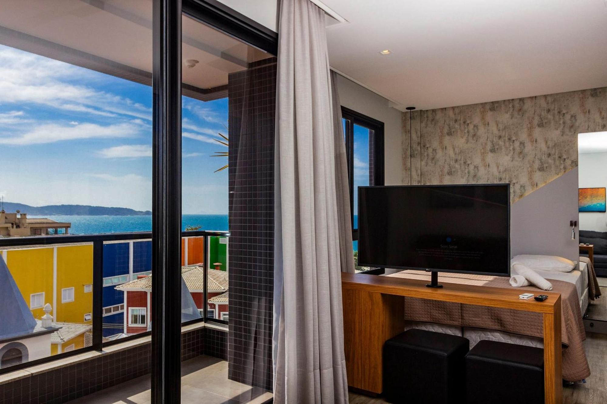 Aion Suites 303 - Lindo Apartamento Com Vista Para O Mar, A 60M Da Praia De Bombinhas, Com Piscina E Academia No Rooftop. Exteriér fotografie