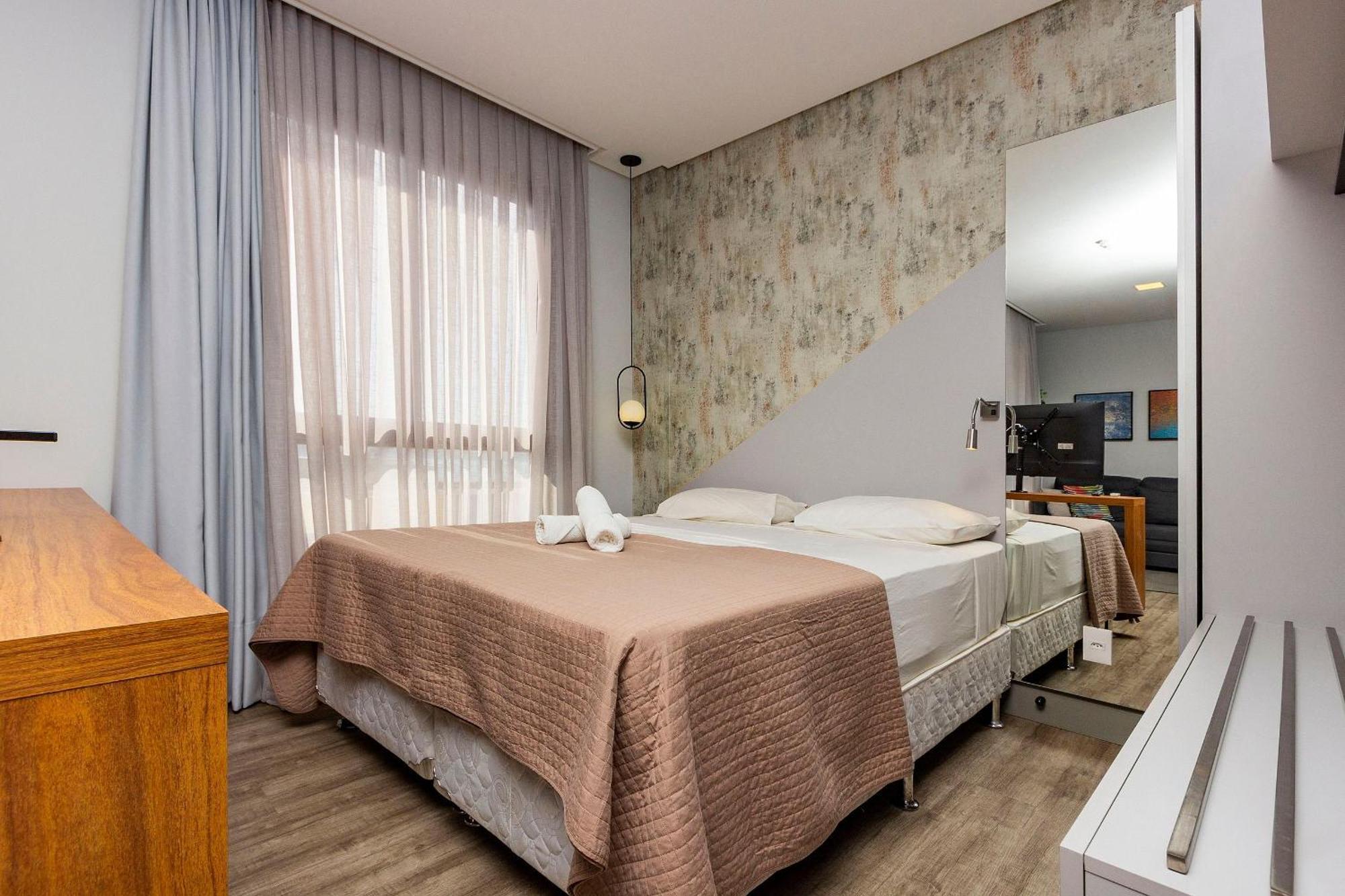 Aion Suites 303 - Lindo Apartamento Com Vista Para O Mar, A 60M Da Praia De Bombinhas, Com Piscina E Academia No Rooftop. Exteriér fotografie