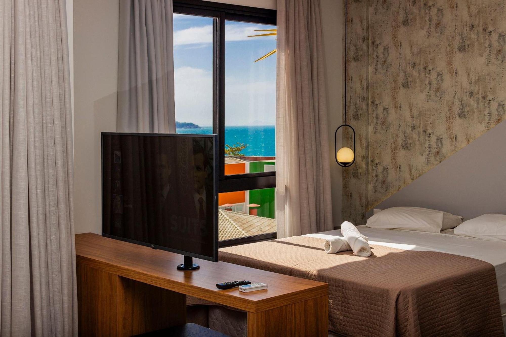 Aion Suites 303 - Lindo Apartamento Com Vista Para O Mar, A 60M Da Praia De Bombinhas, Com Piscina E Academia No Rooftop. Exteriér fotografie